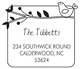 Tweet Square Address Labels Image 2 of 2